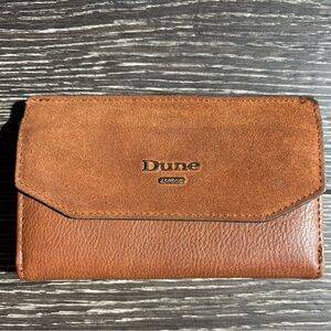 Dune London Tan Leather Card Holder